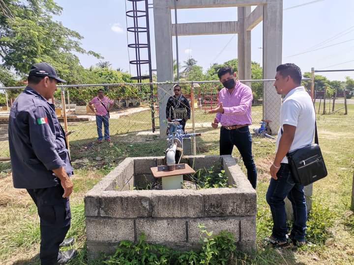 Instalará ayuntamiento hipocloradores en pozos de agua de Álvaro Obregón y Ejido Zapata