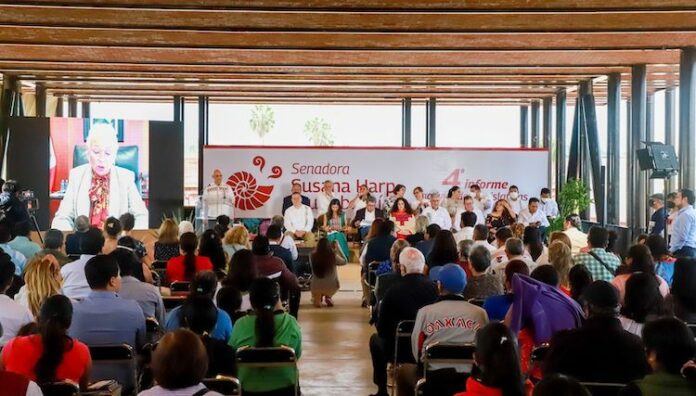 Presenta Susana Harp 4º Informe de actividades legislativas