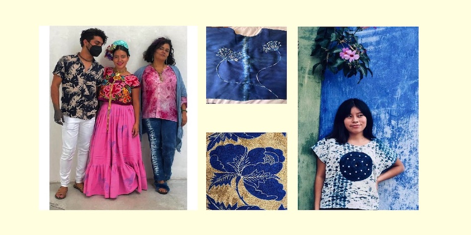 Poeta y artesano Natalia Toledo y Chu Mandu crean arte textil con añil para revalorizar a la cultura zapoteca