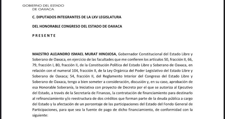 Tesorero de Murat vuelve a la carga: cabildea autorización para contratar 1,534.2 mdp para reestructurar deuda pública