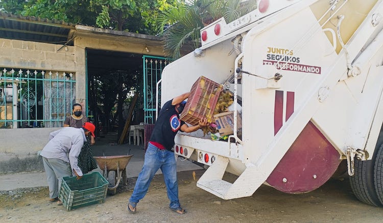 Arranca servicio de recolección de basura en agencias municipales: Emilio Montero
