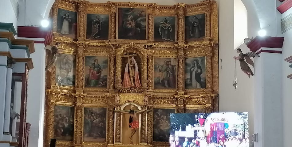 Júbilo, llanto y cadena de emociones ocasionó la restauración del templo de Santa Elena de la Cruz Xoxocotlán