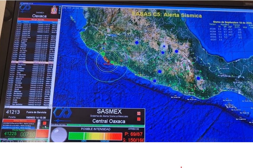 Se percibe sismo de magnitud 7.7 con epicentro en Michoacán; sin daños para Oaxaca
