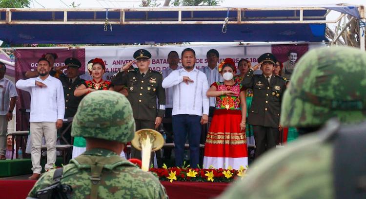 Legado de héroes y heroínas del 5 de Septiembre, compromiso para trabajar juntos: Emilio Montero