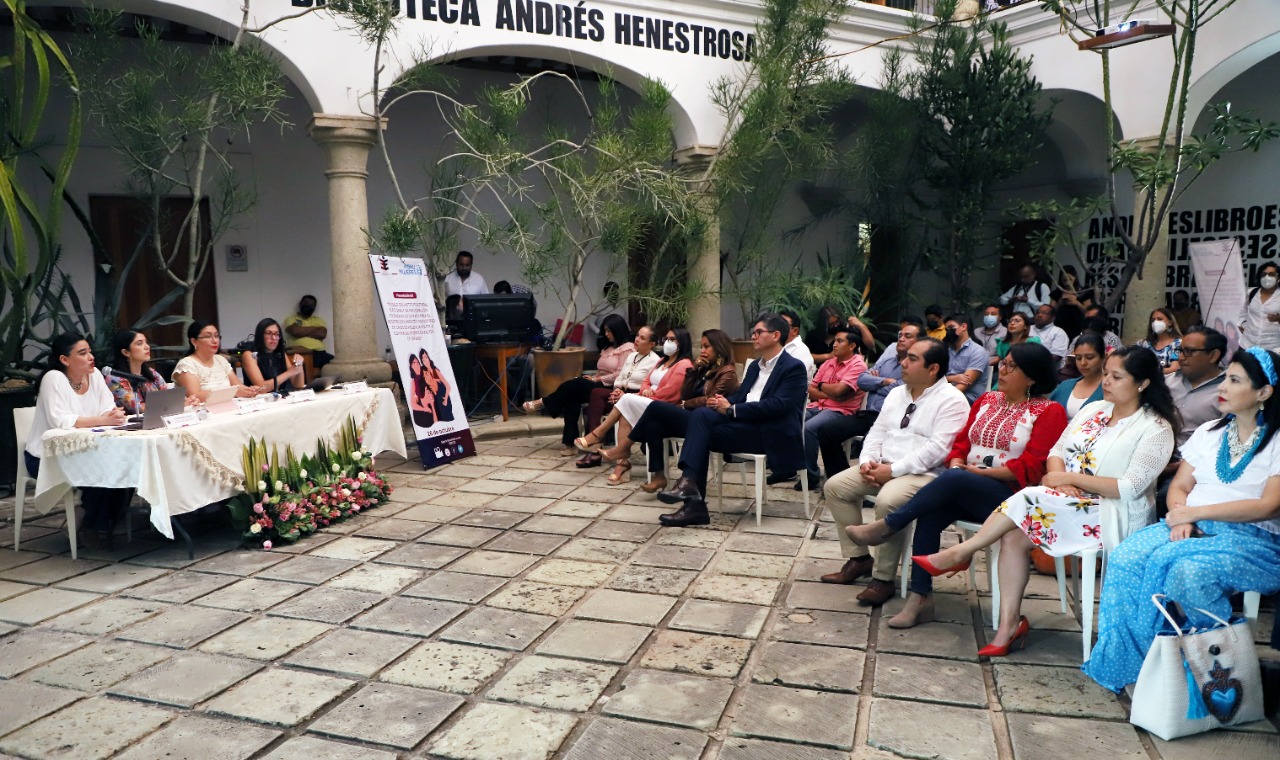 Presentan IEEPCO y ONU Mujeres modelo para la atención de casos de violencia política contra las mujeres