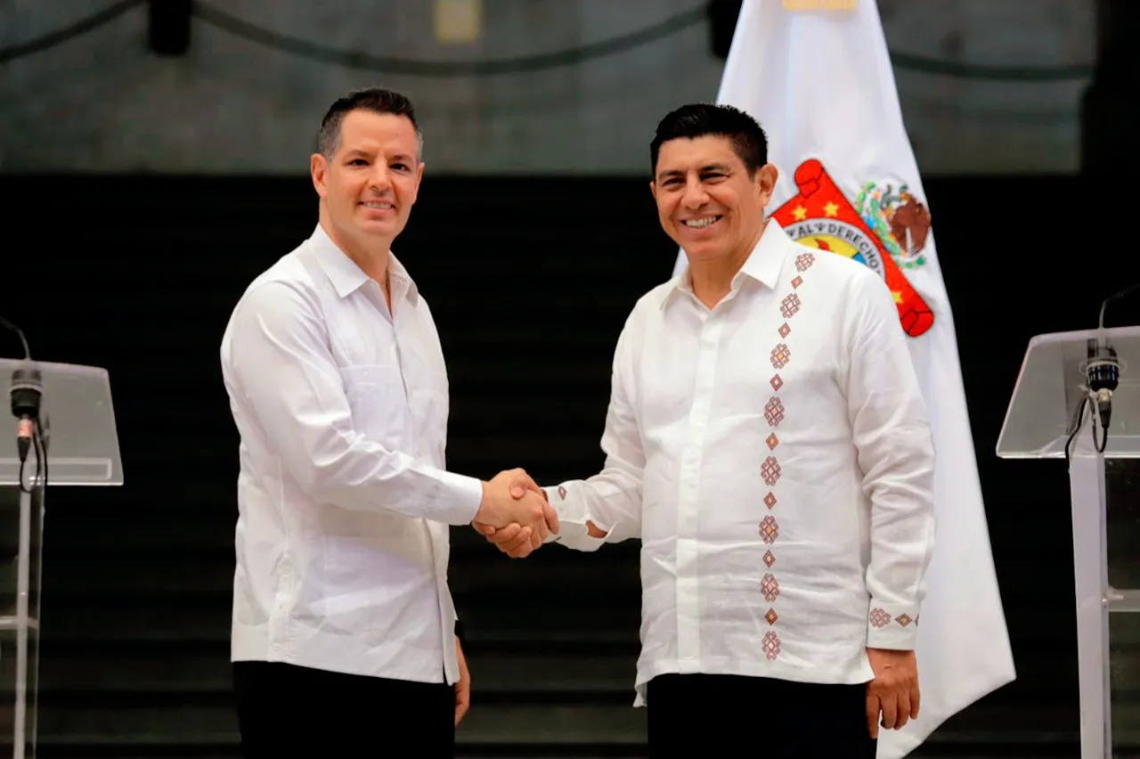 “Vamos a contar cada peso, cada silla”: Salomón Jara en arranque de proceso de transición con Murat; se heredará finanzas sanas: AMH