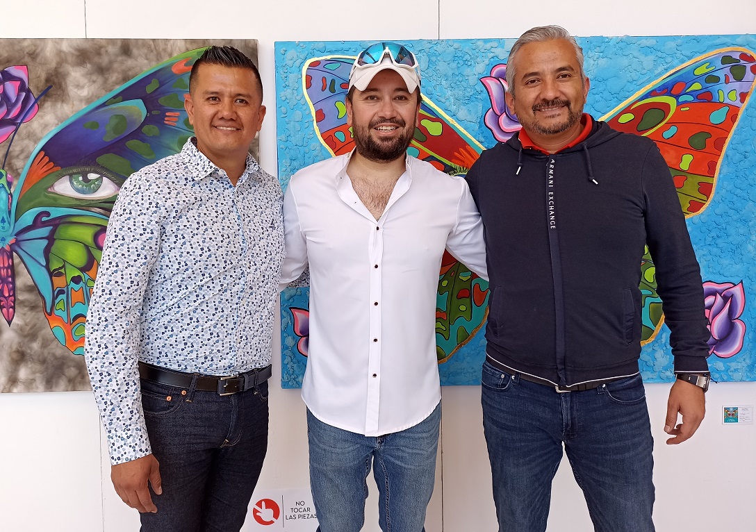 Abrió al público «Los colores de mi tierra», exposición de Alfonso Girón