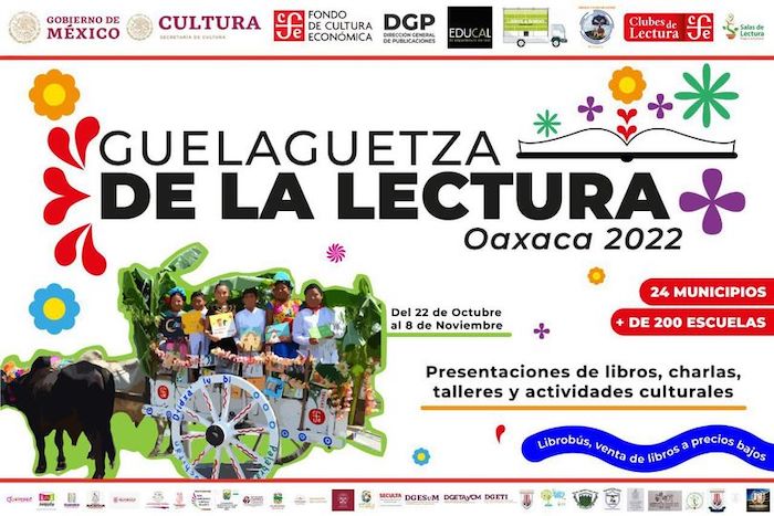Realizarán Guelaguetza por la Lectura en 24 municipios de Oaxaca