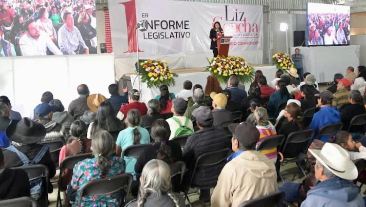 ¡Cumpliendo compromisos! Liz Concha rinde su Primer Informe Legislativo