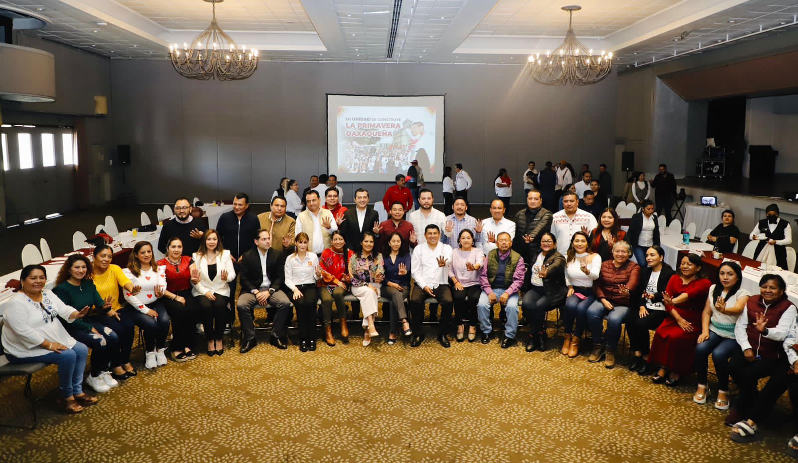 Con la unidad de las y los diputados se construye la Transformación de Oaxaca