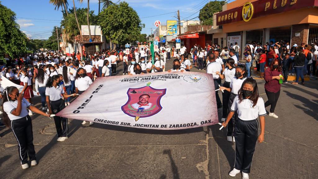 Conmemora gobierno de Juchitán 112 aniversario de la Revolución Mexicana
