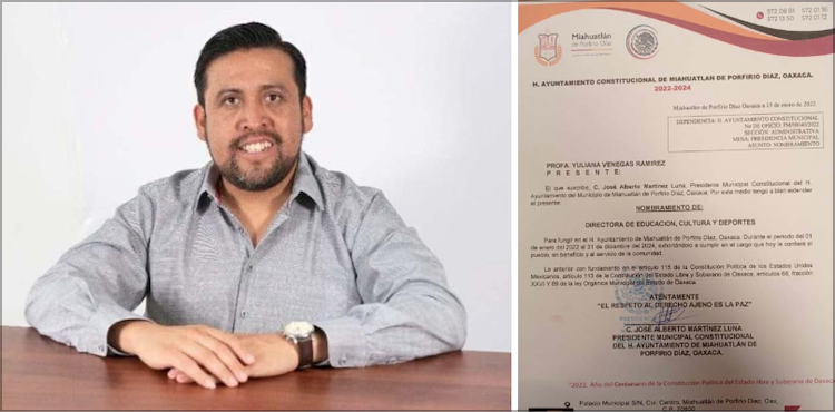Presidente Municipal de Miahuatlán es violentador político de género: TEEO