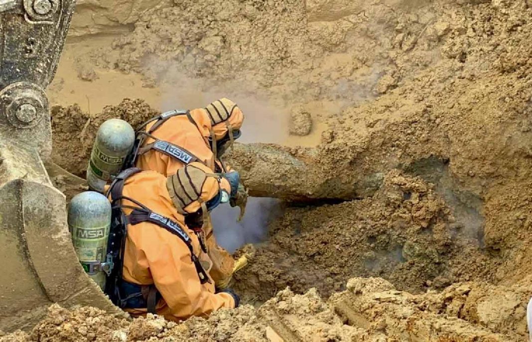 Pemex informa que la fuga de amoniaco ya fue controlada y ya no pone en peligro a la población afectada