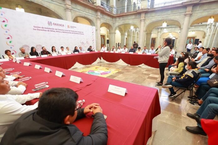 Instala Gobierno estatal organismo protector de Derechos de Niñas, Niños y Adolescentes de Oaxaca