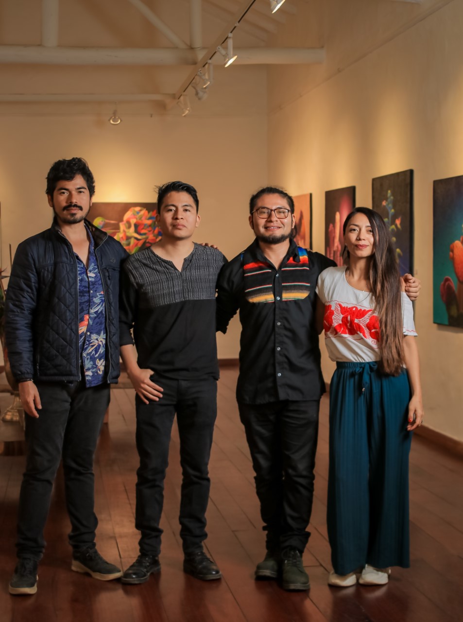 Raíces en resistencia. Muestra artística de Carlos Bazán y Hugo Pacheco en Colombia.  