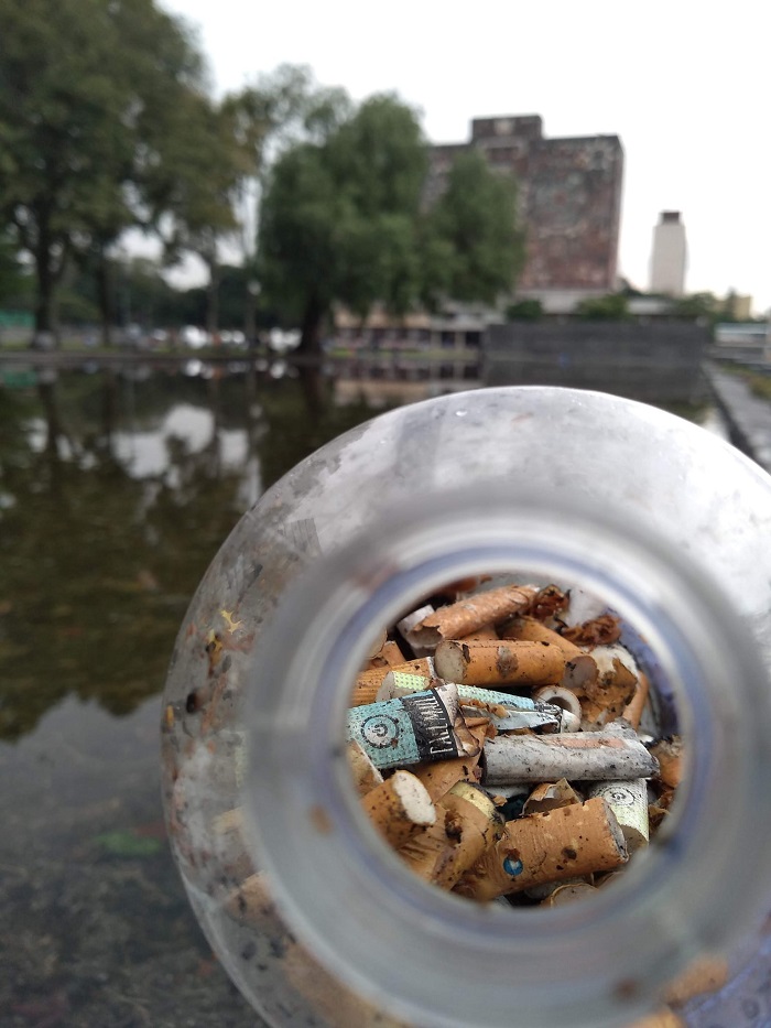 El Movimiento Para Bien o Para Mal recolectó 12 millones de colillas de cigarro para su reciclaje en el 2022