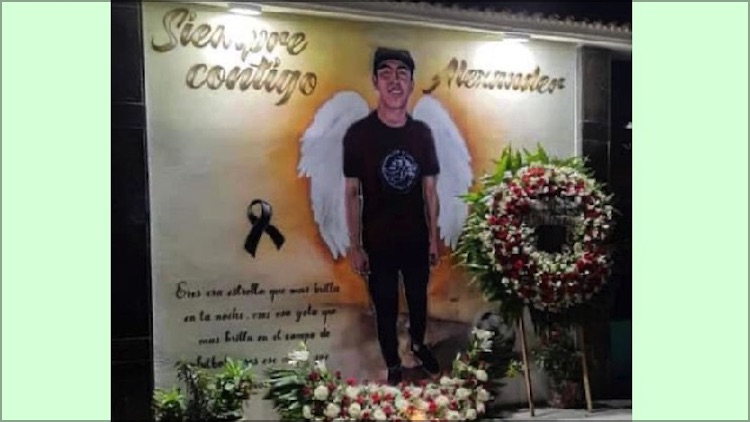 Alexander, joven futbolista, sí fue víctima de una ejecución arbitraria de policías: autoridades