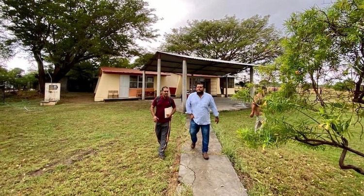 Visita Miguel Sánchez Altamirano a Playa Vicente