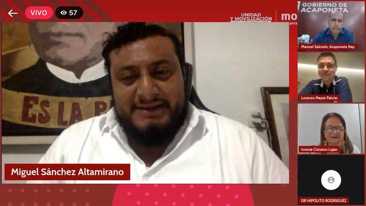 Participa Miguel Sánchez Altamirano en diálogo virtual sobre soberanía energética