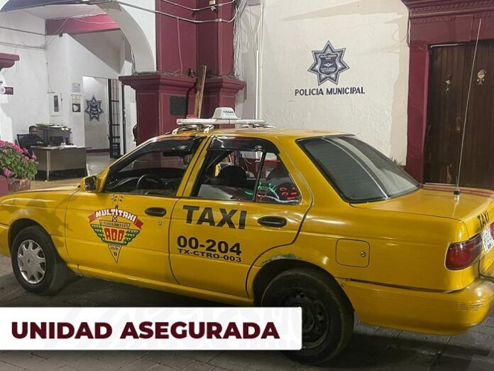 Sujetos detenidos en Santa Lucía del Camino a través de las cámaras de C2