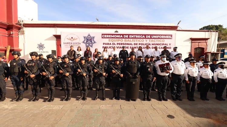 2023, año de potencializar la seguridad pública en Santa Lucía del Camino