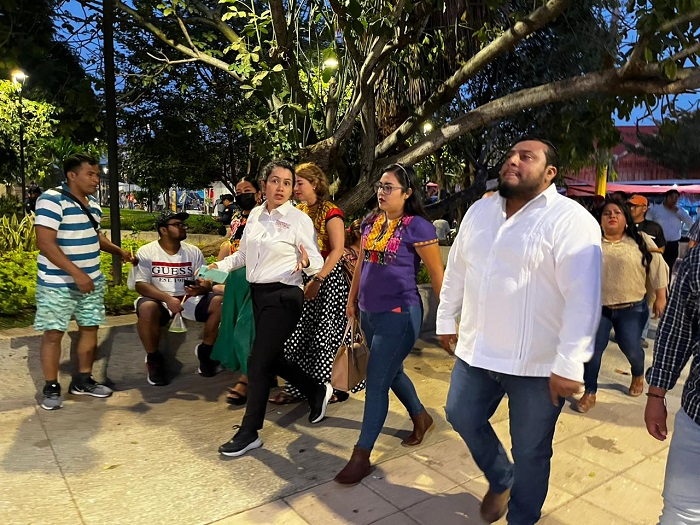 Inician ayuntamiento y Sedatu trabajos para activación de espacios construidos por el PMU en Juchitán 