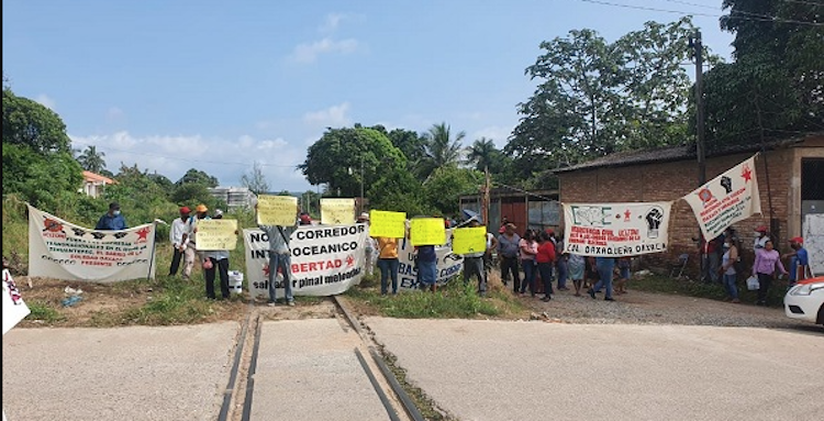 ¡Con la sangre de los pueblos no hay transformación, ni primavera!, advierte pueblo zapoteco y reitera rechazo a Corredor Interoceánico