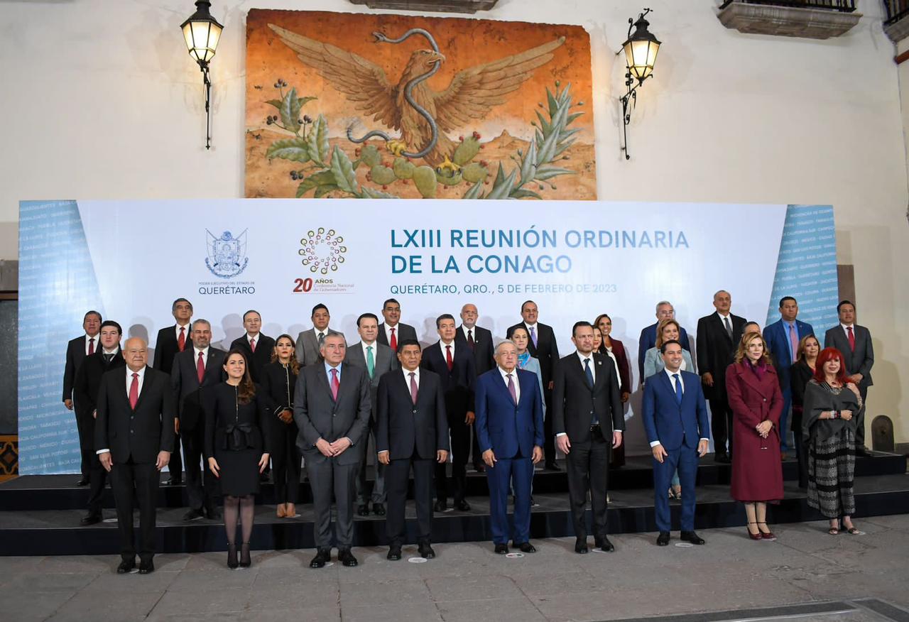 Asume Salomón Jara Cruz la Presidencia de la Conago, llama a fortalecer la democracia