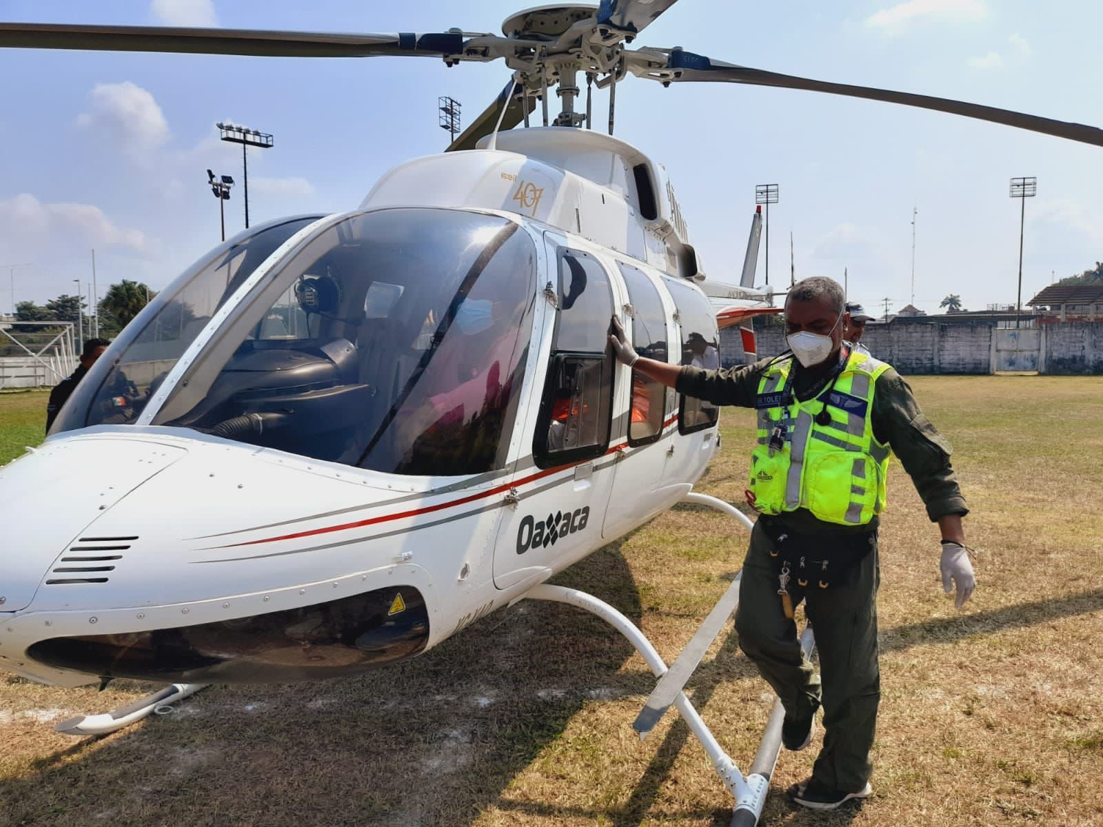 Trasladan a menor quemada en Tuxtepec a CENIAQ en la CDMX