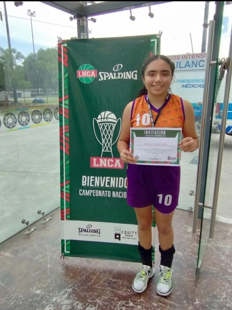 “Las mujeres también podemos” : Karla Janhel, basquetbolista istmeña que representará a México en el Global Basket España