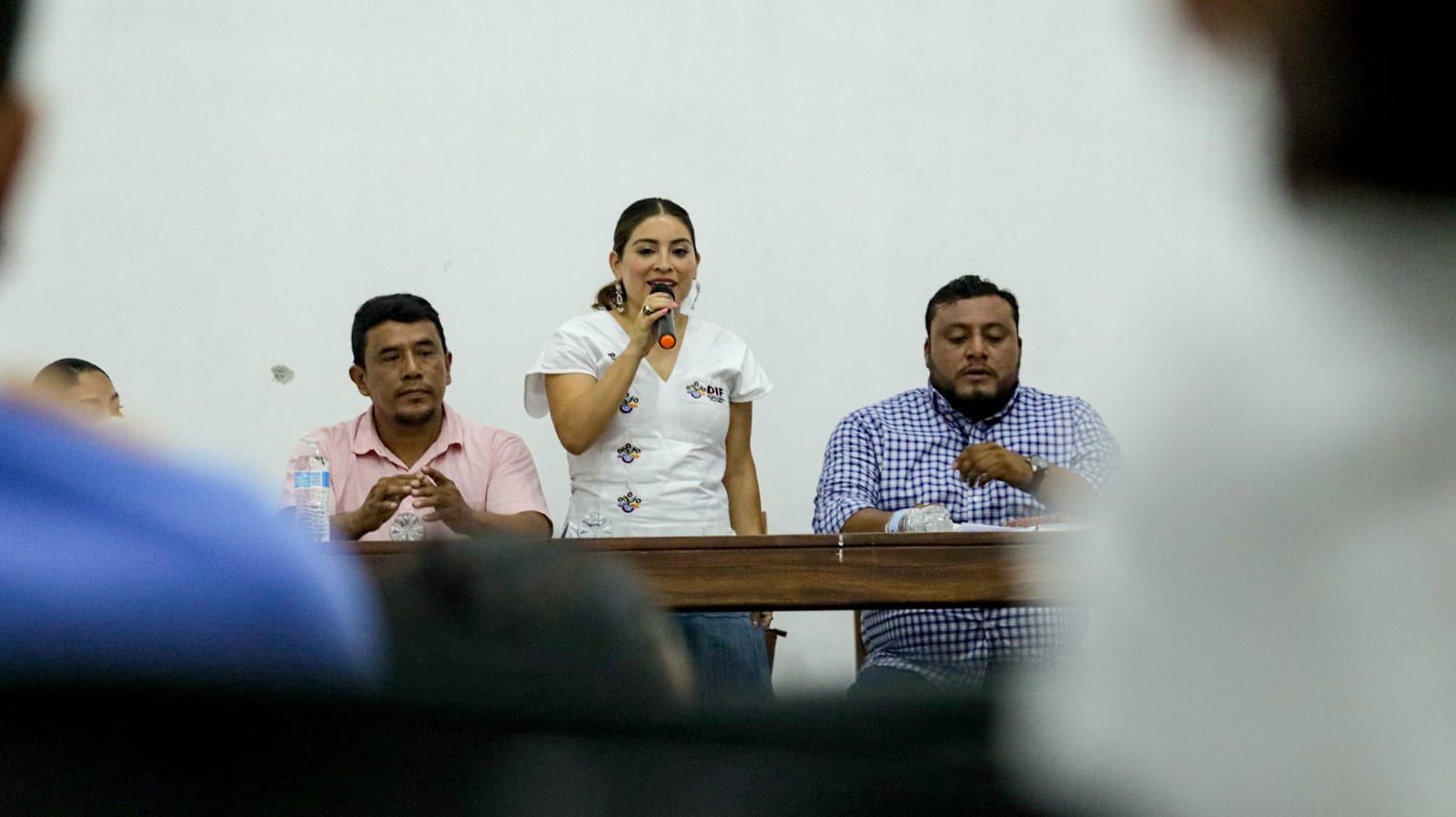 Inaugura Miguel Sánchez Altamirano mesa de información sobre protección de derechos de la niñez