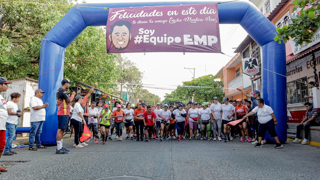 Celebra equipo EMP a las madres de Juchitán con una vibrante convivencia atlética