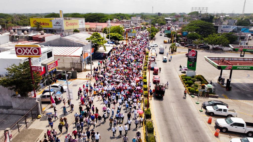 El Istmo de Tehuantepec arropa a Claudia Sheinbaum: Emilio Montero Pérez