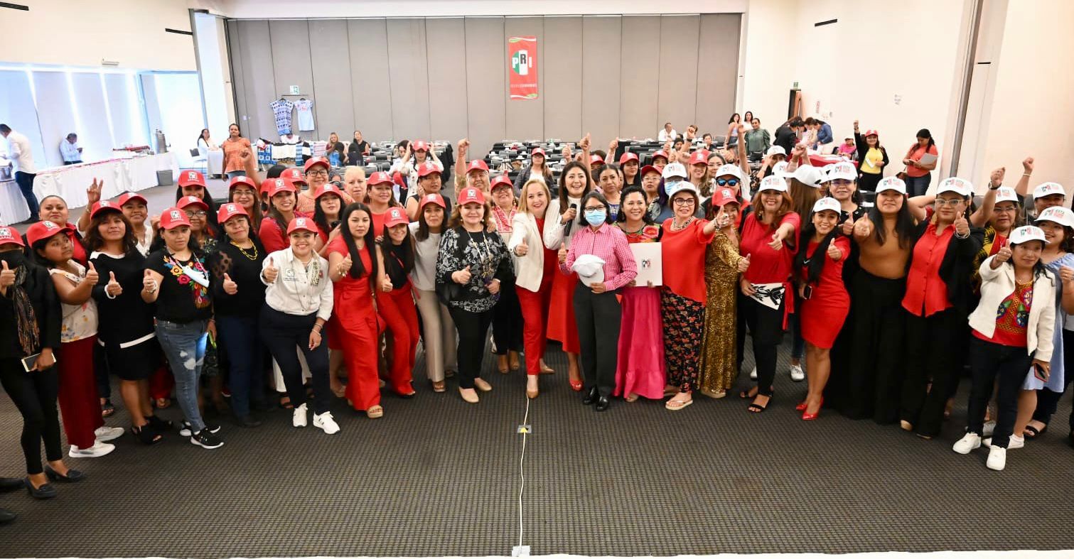 En Oaxaca, mujeres priistas cierran filas con Liz Concha