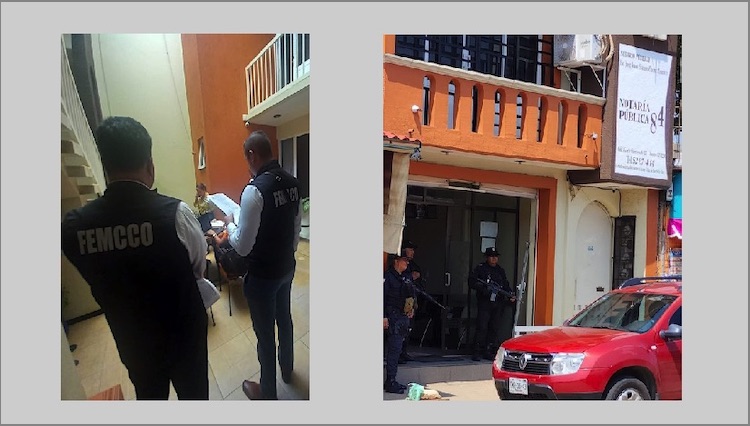 Por avalar compra-venta fraudulenta a persona muerta, la detención del notario Zárate