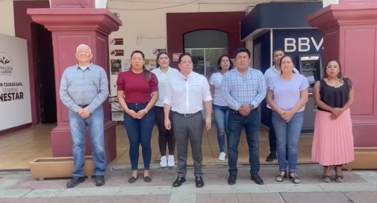 Denuncia Presidente delito de peculado en Santa Lucía del Camino