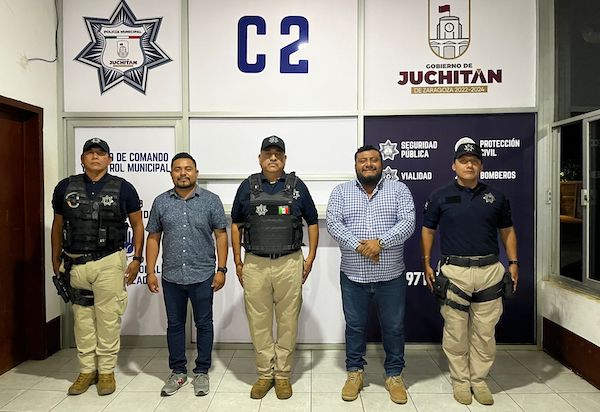 Reincorporación de Comisario General de Seguridad Pública Municipal de Juchitán