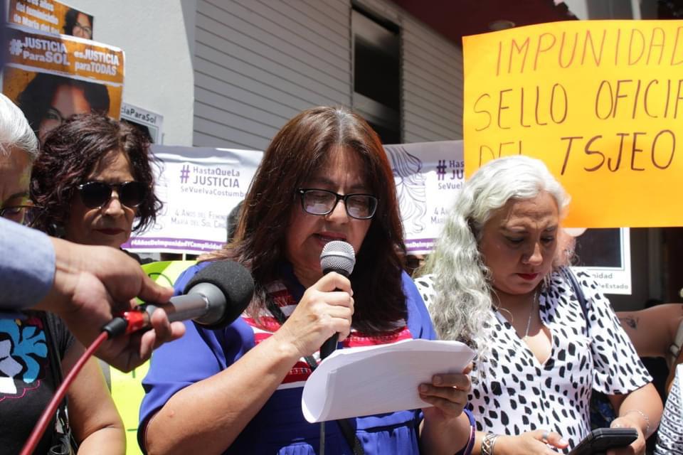 “Es un acto injusto que beneficia a delincuentes”, denuncia periodista Soledad Jarquín sobre resolución de Tribunal de Oaxaca al disminuir pena por robo de equipo de su hija