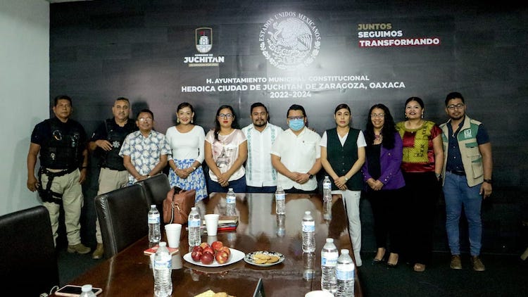 Firmarán Ayuntamiento juchiteco y Hospital Materno Infantil Convenio de colaboración en seguridad