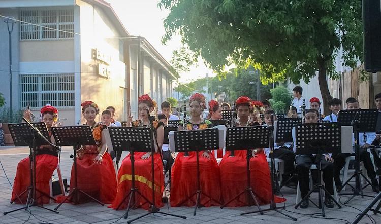Cautiva Banda Filarmónica Ba’du Huini en concierto organizado por Dirección de Cultura