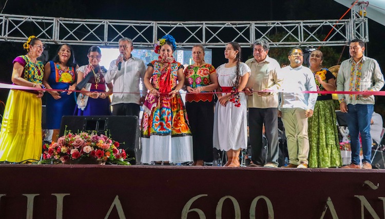 Inaugura Dr. Carlos Rigoberto Chacón Pérez, la Fiesta grande del Cerrito de Zaachila, Guelaguetza2023