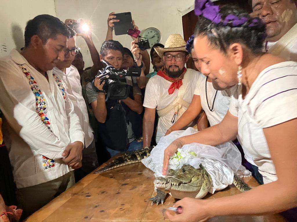 El casamiento de la lagarta princesa; una tradición chontal en Oaxaca para pedir lluvia y alimentos
