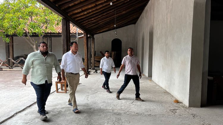 Reiniciará la reconstrucción de edificios emblemáticos de Juchitán, en breve: Miguel Sánchez Altamirano