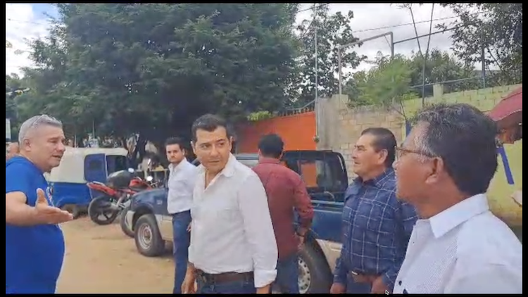 Exhiben a hermano incómodo de Salomón Jara con ínfulas de poder