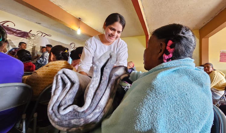 Fundación Nino cobija con amor comunidades de Oaxaca