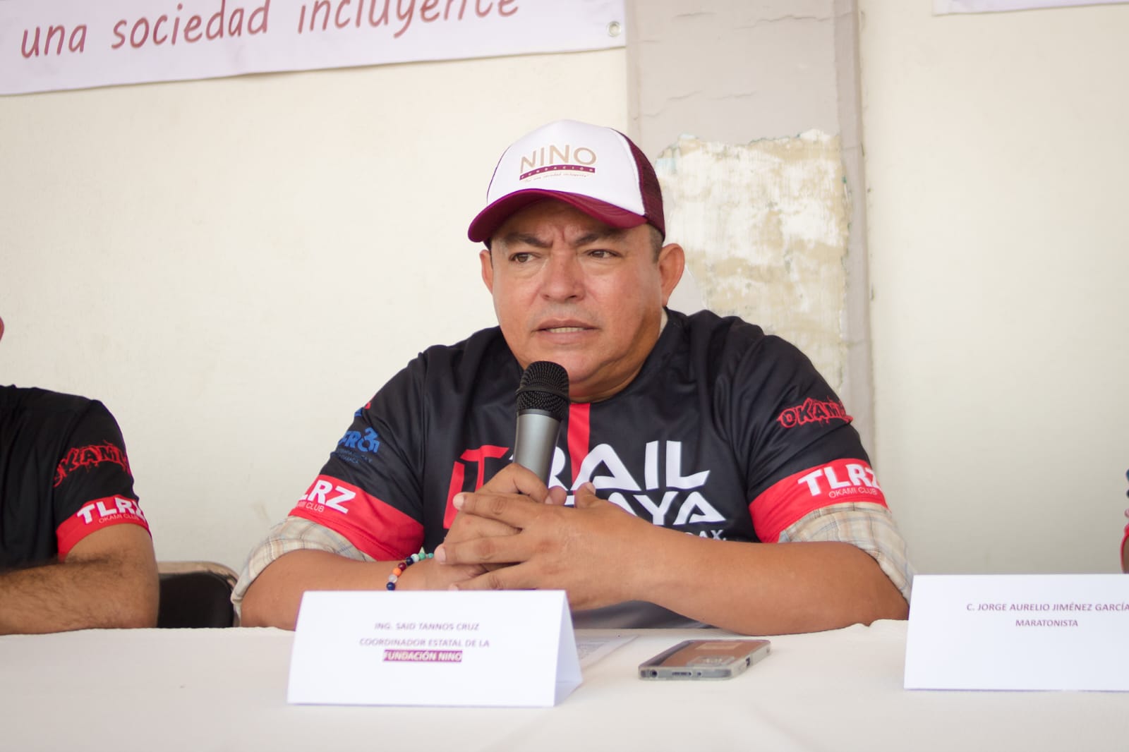Said Tanos, coordinador estatal de la Fundación Nino Morales
