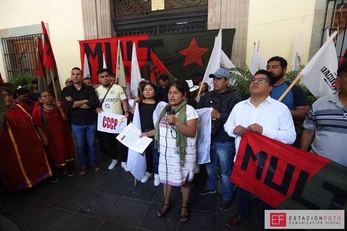 MULT reclama justicia para sus muertos por violencia en zona triqui