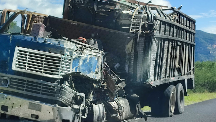 Realiza Fiscalía de Oaxaca trabajos periciales por accidente carretero ocurrido en autopista Oaxaca- Cuacnopalan