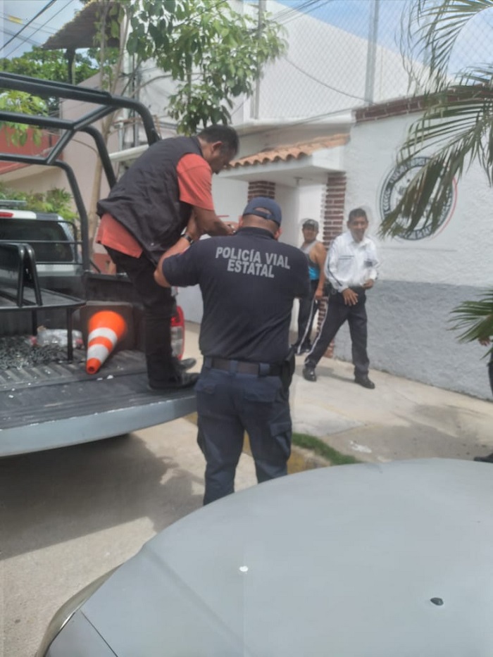 Detiene Policía Vial del Estado a presunto asaltante en Juquila