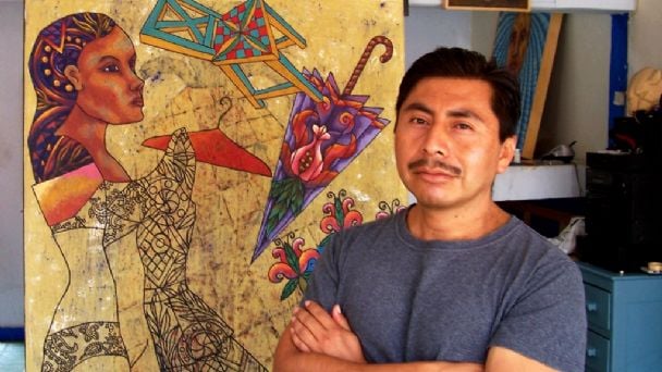 Eddie Martínez, inaugura, este viernes 25 de agosto, su exposición “Retorno” en el espacio cultural del Instituto de Ciencias Jurídicas de Oaxaca,